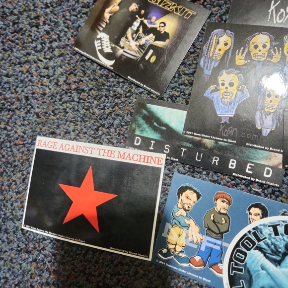 Vintage rock sticker pack - Picture 3 of 6